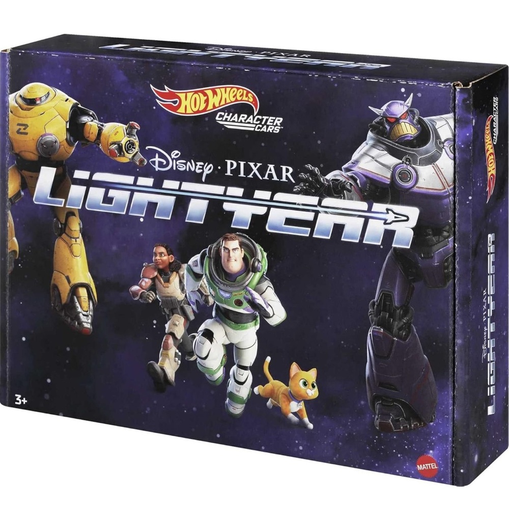 Hot Wheels Disney Buzz Lightyear 5-Pack Die Cast Collection